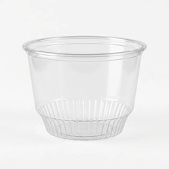 8oz PET sundae cup clear dessert cups 1000 pack for ice cream yogurt and takeaway desserts