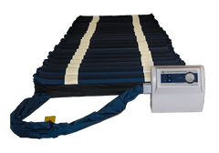 Inflatable mat with control panel on a white background