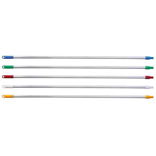 Mop Sticks - Contractor Aluminium Handle With Colour 22mm Threaded Adaptor - EA - Eve Zone