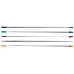 Mop Sticks - Contractor Aluminium Handle With Colour 22mm Threaded Adaptor - EA - Eve Zone