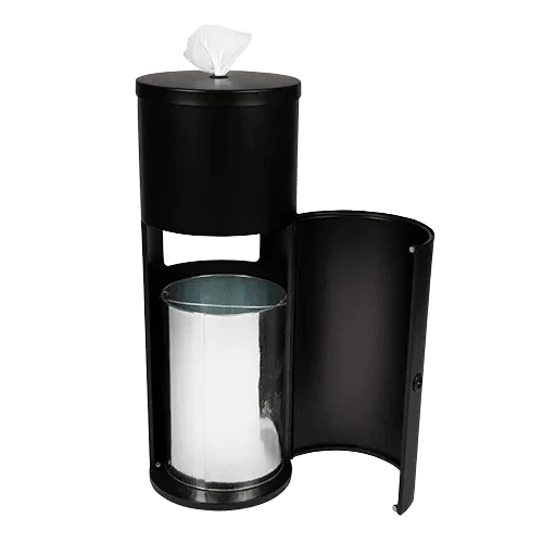 Floor Stand Napkin Dispensers AFS Matte Black-EA - Eve Zone