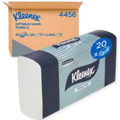 Kleenex hand towel packaging with a box in the background