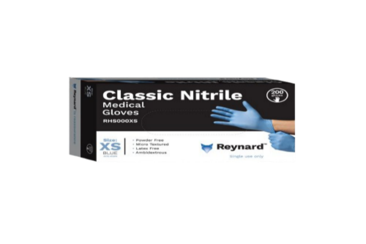 Image of Classic Nitrile Gloves Reynard available at Eve Zone Australia.