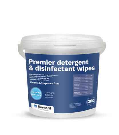 Premier detergent & disinfectant wipes - 280/Pk, 2/CTN - Eve Zone