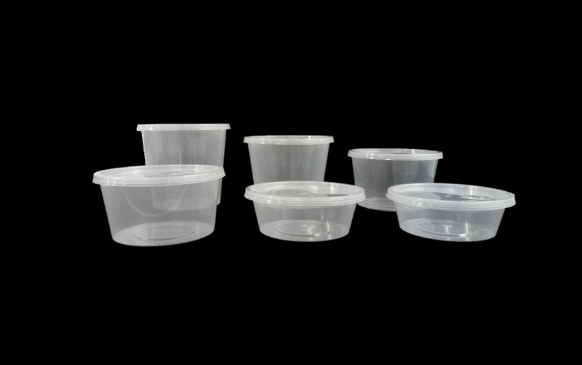 Round Clear Food Storage Container - CTN1000 - Eve Zone