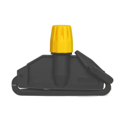 Grey Mop Clip - with yellow collar - (Previous code SABC-537Y) – Carton of 200 | Sabco Professional