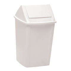 White Swing Top Tidy Bin 30L – Carton of 6 | Sabco Professional