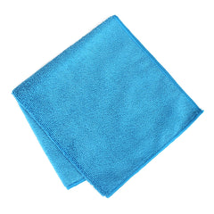 All-Purpose Contractor Microfibre Cloths - Blue - 36cm x 36cm - 50pk – Each | Sabco Professional