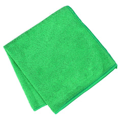 All-Purpose Contractor Microfibre Cloths - Green - 36cm x 36cm - 50pk – Each | Sabco Professional
