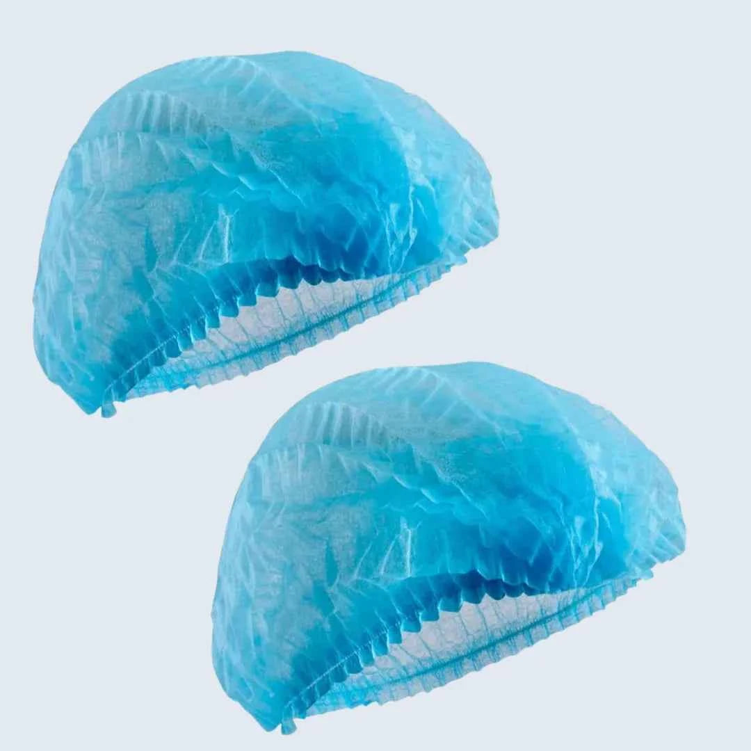 Mediflex 21″ Crimp Cap – Disposable Polypropylene PPE 1000pk - Eve Zone
