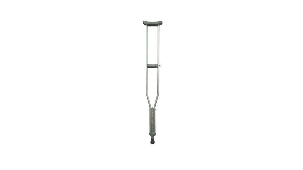 Adjustable Aluminum Underarm Crutches - EA - Eve Zone