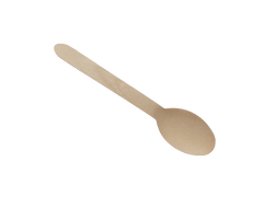 Wooden spoon on a white background available at eve zone.