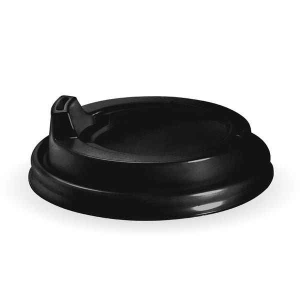 90mm Large Black PS BioCup Lid - CTN1000 - Eve Zone