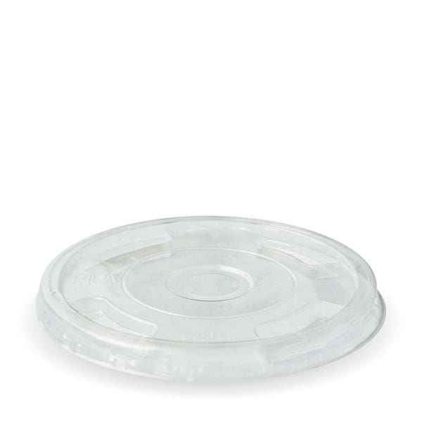 300-700ml Flat Clear BioCup Lid - CTN1000 - Eve Zone