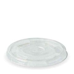 300-700ml Flat Clear BioCup Lid - CTN1000 - Eve Zone