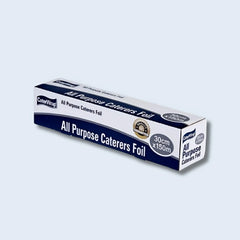 Catering-Grade Aluminium Foil – 45cm Rolls, Bulk Pack of 6 for Commercial Kitchens