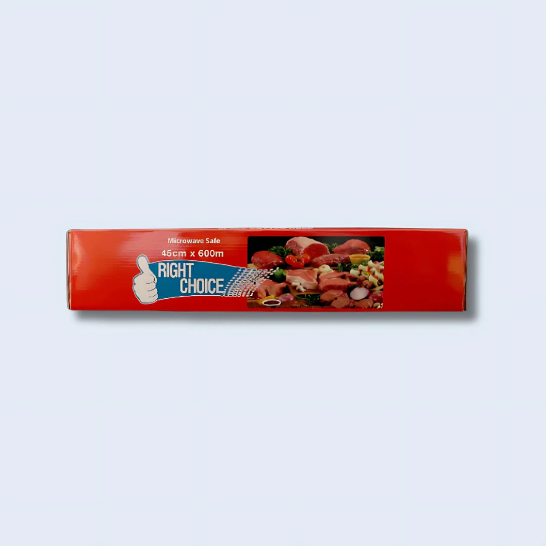 Commercial Cling Wrap 45cm x 450m – Strong Film for Food Storage and Freshness