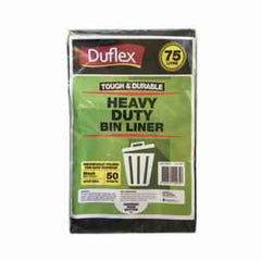 Duflex Heavy Duty Bin Liners - Flat Pack - CTN250 - Eve Zone