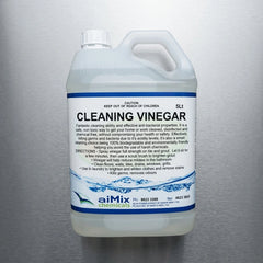 Evezone commercial grade cleaning vinegar in a 5 litre bulk bottle for multi-surface eco-friendly cleaning.