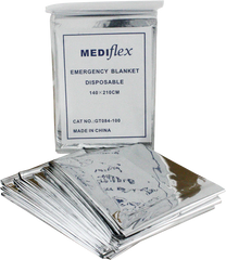 Silver/Gold Reflective Emergency Blanket