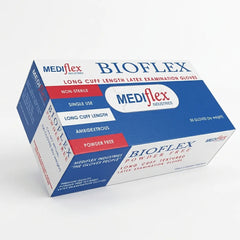 PF latex gloves powder free medical examination gloves natural rubber latex gloves for healthcare food handling and cleaning use