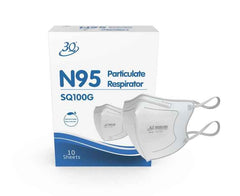 N95 Respirator Mask: NIOSH Certified Anti‑Fog 20 pk PPE - CTN1000 - Eve Zone