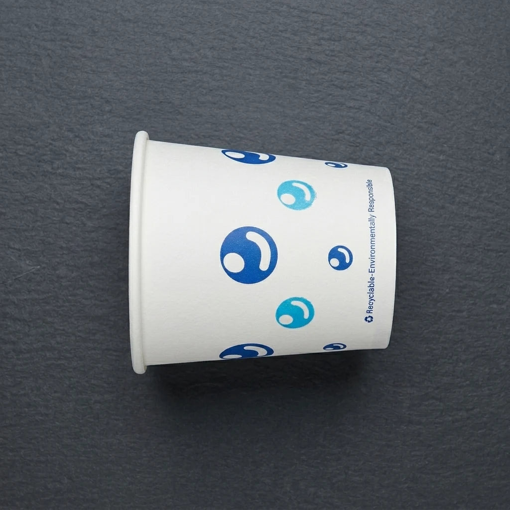 Cold paper cup disposable beverage cup for soft drinks juice and takeaway cold beverages