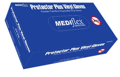 Protector Plus Blue Vinyl Gloves - CTN1000 - Eve Zone