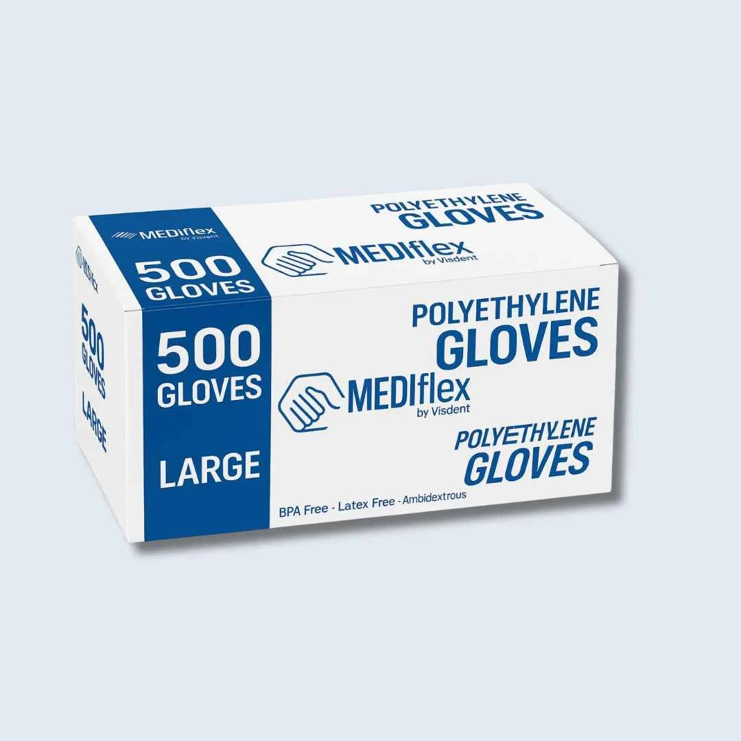 Polyethylene Disposable Gloves: Food Safe & Latex-Free - CTN5000 - Eve Zone