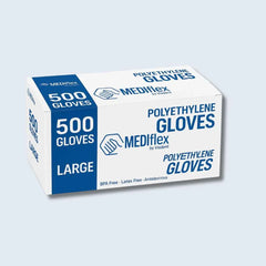 Polyethylene Disposable Gloves: Food Safe & Latex-Free - CTN5000 - Eve Zone
