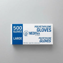 Polyethylene gloves disposable clear food safe gloves for food handling cleaning and hygiene use