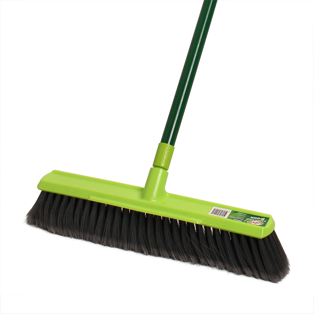 Premium Indoor Broom 45cm with built in scraper (previously SAB21091) – Carton of 9 | Sabco Professional