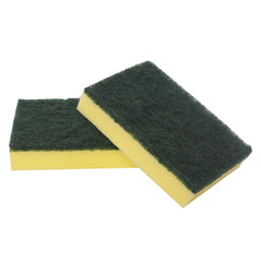 10Pk Sponge Scourers Standard 15 x 10cm – Carton of 6 | Sabco Professional
