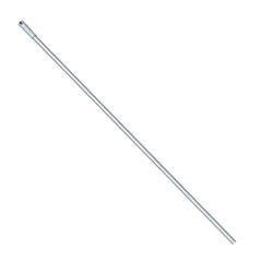 Aluminium Handle 25mm x 1450mm White (No Thread) – Carton of 6 | Sabco Professional