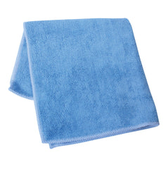 UltraClean All Purpose Microfibre Cloths - Blue - 40cm x 40cm - (5Pk) – Carton of 12 | Sabco Professional