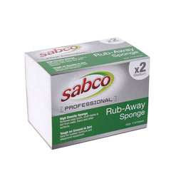 Rub Away Sponge Medium 2 PK – Carton of 36 | Sabco Professional