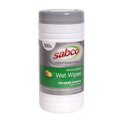 Antibacterial Wet Wipes – Carton of 8 | Sabco Professional