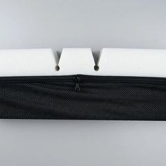 Silent ergonomic air mattress pump compressor with automated low pressure indicator and power failure alerts for patient safety.