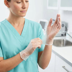 Thermoplastic elastomer gloves TPE lightweight disposable gloves bulk for food service cleaning and packaging tasks