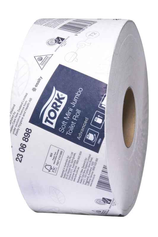 Tork Soft Mini Jumbo Toilet Roll - 12R/CTN - Eve Zone
