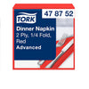 Tork Dinner Napkins -2-Ply, 1/4 Fold, 12CTN