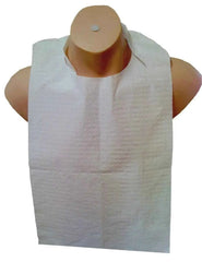 Mediflex Patient Bibs with Ties - Disposable & Waterproof PPE - Eve Zone