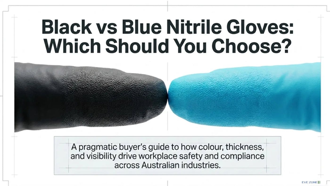 Black vs Blue Nitrile Gloves: Which Should You Choose?