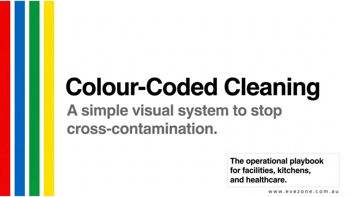 Colour Coded Cleaning a Simple System to Stop Cross Contamination