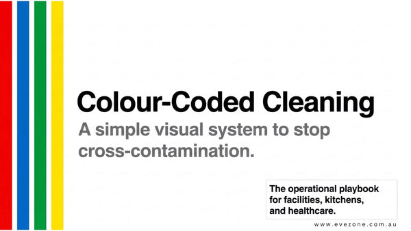 Colour Coded Cleaning a Simple System to Stop Cross Contamination