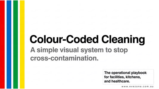 Colour Coded Cleaning a Simple System to Stop Cross Contamination