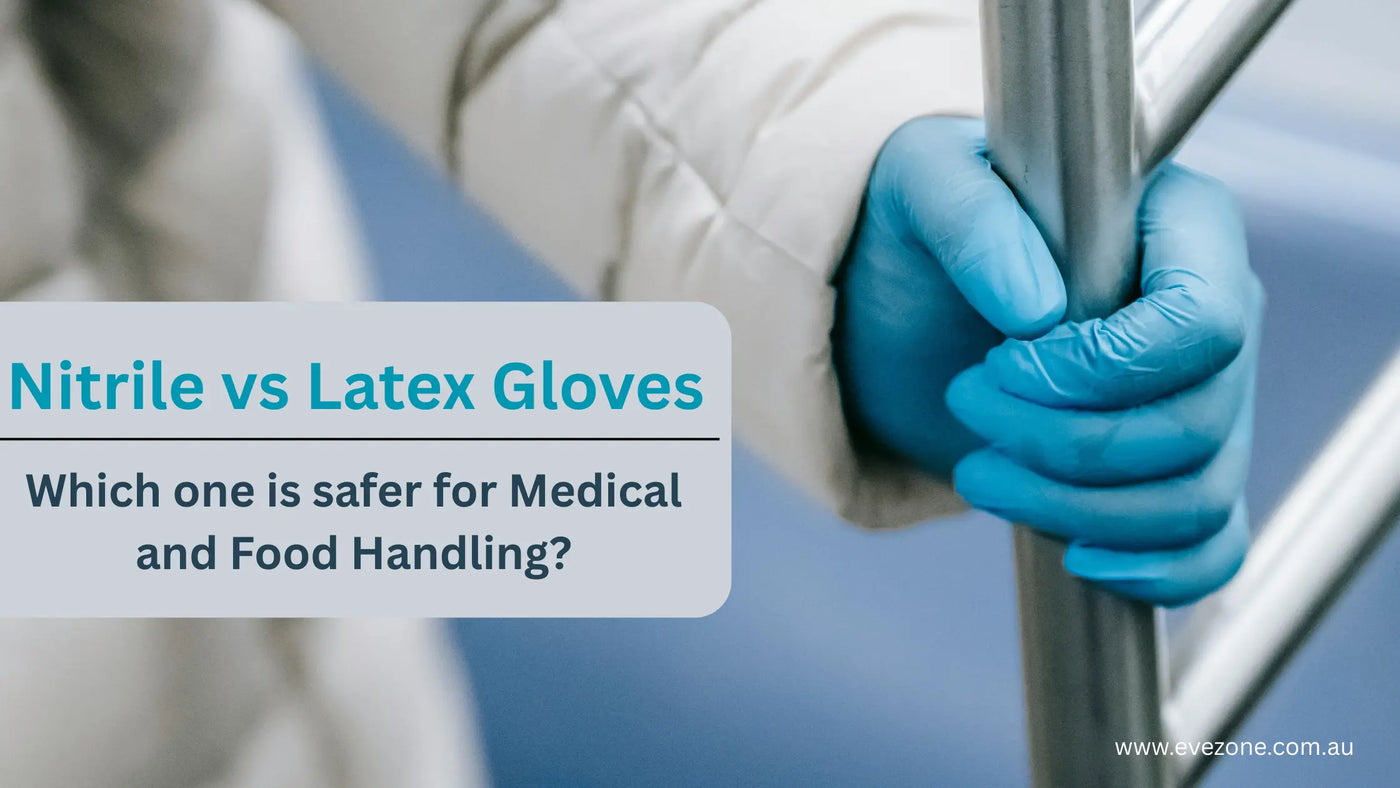 Nitrile vs latex gloves australia