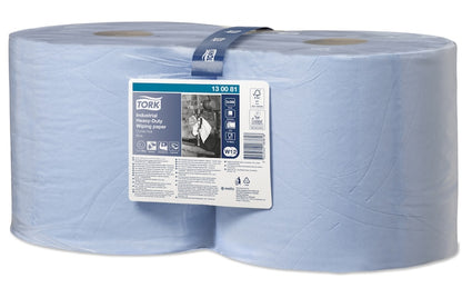 Tork Industrial Heavy-Duty Wiping Paper Roll - 2/CTN