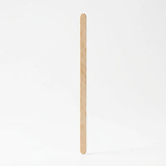 18cm disposable wooden coffee stirrer stick made from premium natural birchwood for tall hot beverage cups.