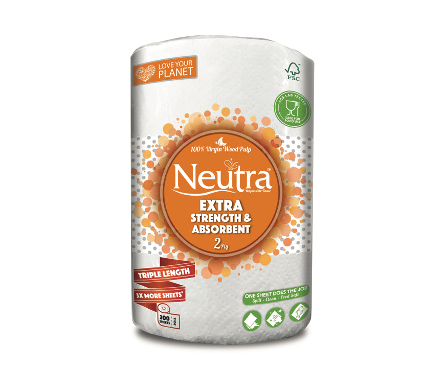 Veora Kitchen Towel 2ply200s- 12R-CTN - Eve Zone